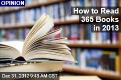 How to Read 365 Books in 2013