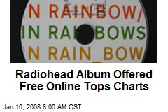 Radiohead Album Offered Free Online Tops Charts
