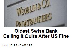 Swiss Bank Closing Doors in US Tax-Dodging Case