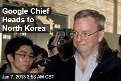 Richardson, Google Chief Fly to North Korea