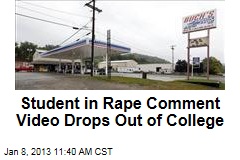 Student in Rape Comment Video Drops Out of College