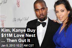 Kim, Kanye Buy $11M Love Nest