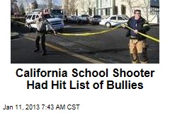California School Shooter Had Hit List of Bullies