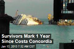 Survivors Mark 1 Year Since Costa Concordia