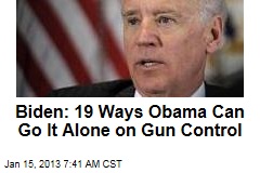 Biden Eyes 19 Executive Actions on Gun Control