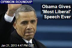 Obama Gives &#39;Most Liberal&#39; Speech Ever