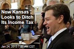 Now Kansas Looks to Ditch Its Income Tax