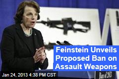 Feinstein Unveils Proposed Ban on Assault Weapons