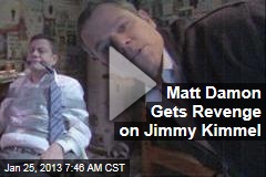 Matt Damon Gets Revenge on Jimmy Kimmel