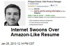Internet Swoons Over Amazon-Like Resume