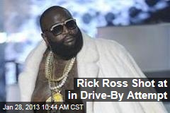 Rick Ross Shot at in Drive-By Attempt