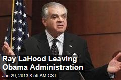 Ray LaHood Leaving Obama Administration