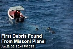 First Debris Found From Missoni Plane