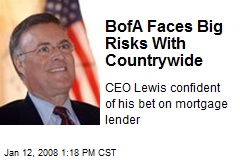 BofA Faces Big Risks With Countrywide