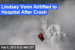 Lindsey Vonn Airlifted to Hospital After Crash