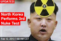 North Korea Performs 3rd Nuke Test