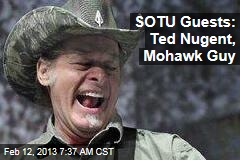 SOTU Guests: Ted Nugent, Mohawk Guy, Gabby Giffords