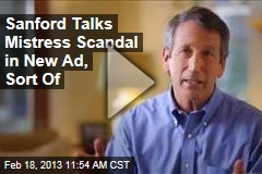 Sanford Talks Mistress Scandal in New Ad, Sort Of