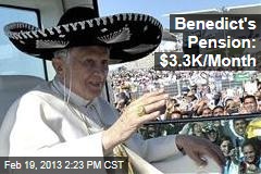 Benedict&#39;s Pension: $3.3K/Month