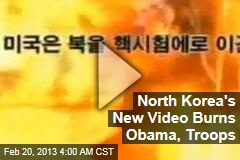 Obama Burns in New North Korea Propaganda Video