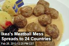 Ikea&#39;s Meatball Mess Spreads to 24 Countries