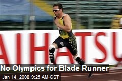No Olympics for Blade Runner