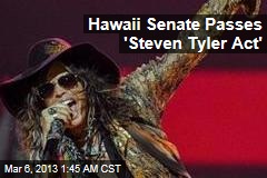 Hawaii Senate Passes &#39;Steven Tyler&#39; Anti-Paparazzi Act