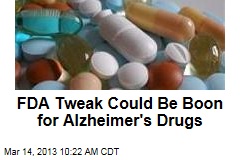 FDA Tweak Could Be Boon for Alzheimer&#39;s Drugs