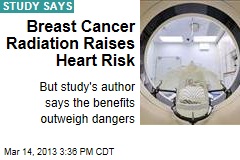 Breast Cancer Radiation Raises Heart Risk