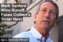 Mark Sanford Wins Runoff, Faces Colbert&#39;s Sister Next