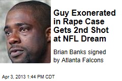 Guy Exonerated in Rape Case Gets 2nd Shot at NFL Dream