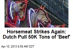 Horsemeat Strikes Again: Dutch Pull 50K Tons of &#39;Beef&#39;