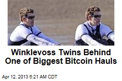 Winklevoss Twins Behind One of Biggest Bitcoin Hauls