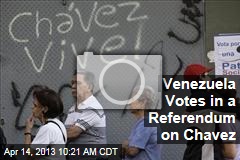 Venezuela Votes in a Referendum on Chavez