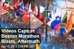 Videos Capture Marathon Explosion, Aftermath