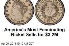 America&#39;s Most Fascinating Nickel Sells for $3.2M