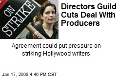 Directors Guild Cuts Deal With Producers