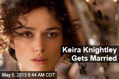 Keira Knightley Gets Married
