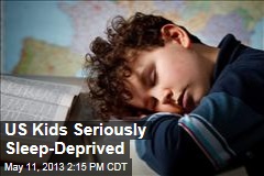 US Kids Seriously Sleep-Deprived