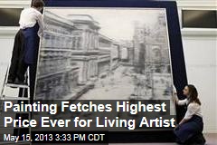 Painting Fetches Highest Price Ever for Living Artist
