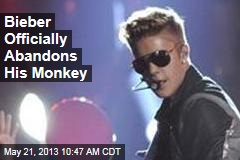 Bieber Officially Abandons His Monkey