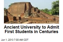 Ancient University to Admit First Students in Centuries