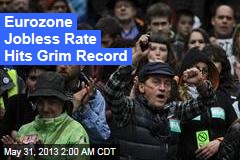 Eurozone Jobless Rate at Record 12.2%