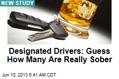 Study: 35% of Designated Drivers Are Buzzed
