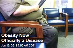 Obesity Now Officially a Disease