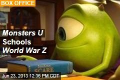 Monsters U Schools World War Z