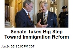 Senate Takes Big Step Toward Immigration Reform