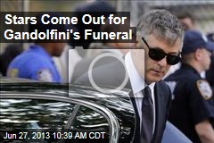 Stars Come Out for Gandolfini&#39;s Funeral