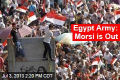 Morsi Camp: Coup Is On