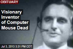 Visionary Inventor of Computer Mouse Dead